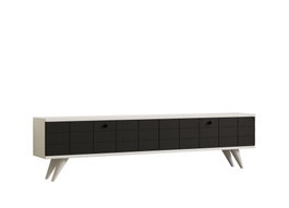 Hanah Home Soporte para TV Alberi Antracita y Blanco